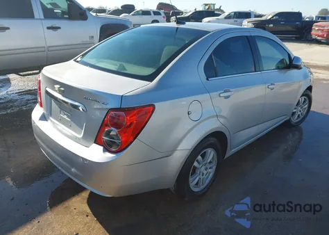 2014 Chevrolet Sonic Lt Auto from USA, damaged, VIN 1G1JC5SH9E4239809